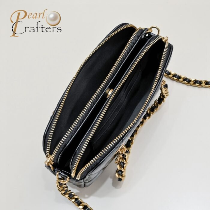⁦Chanel 23K Gold Coin Chain Bag Shoulder Bag Handbag⁩ - الصورة ⁦7⁩