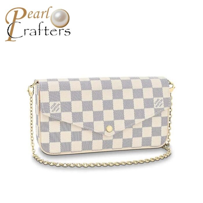 ⁦【Flash Sale】Louis Vuitton LV Felicie Pochette M81896 Shoulder Bag⁩ - الصورة ⁦4⁩