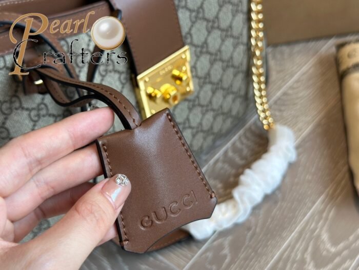 Gucci Padlock Tote Bag Shoulder Bag Handbag - Image 3
