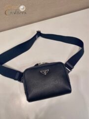 PRADA Leather Shoulder Bag 10A Quality - Image 2