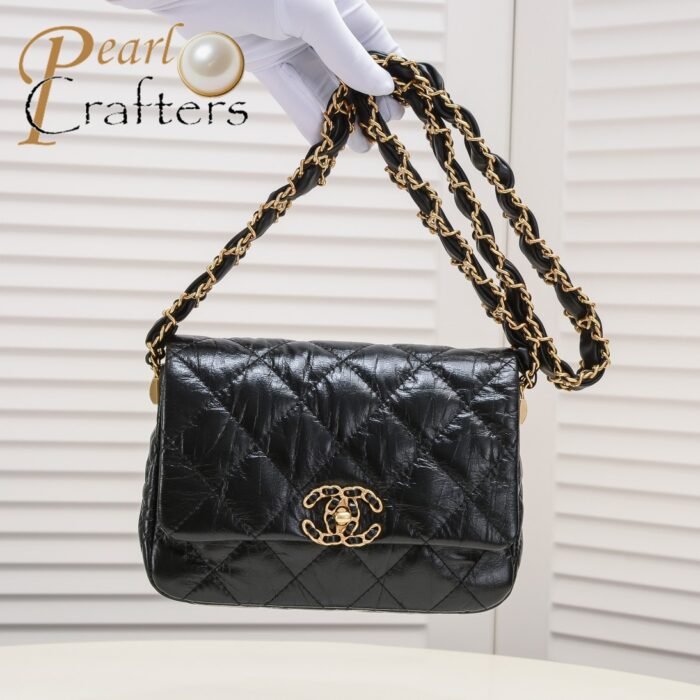 Chanel 23K Wide Shoulder Straps Shoulder Bag Handbag - Image 5