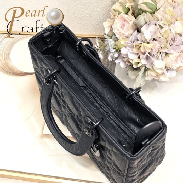 Dior Lady D-sire My Abcdior Horizontal Tote Bag Middle Shoulder Bag Handbag - Image 7