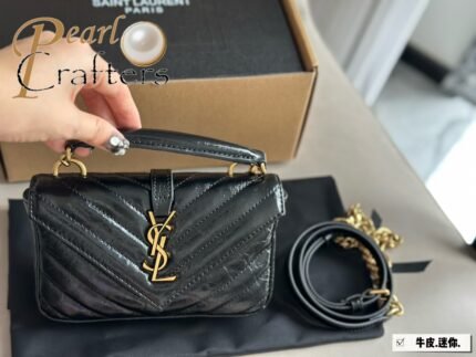 YSL Saint Laurent Mini Envelope Shoulder Bag Handbag