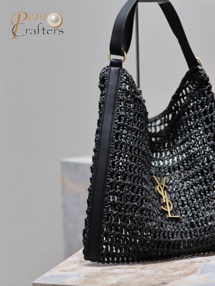 Saint Laurent 10A Handbag Shoulder Bag Top Mirror Quality Version OXALIS Woven Shoulder Bag - Image 3