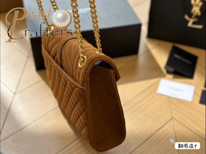 ⁦YSL Saint Laurent Envelope Shoulder Bag Crossbody Bag⁩ - الصورة ⁦11⁩