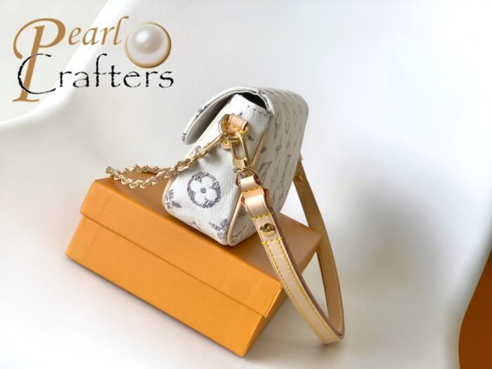 Louis Vuitton 10A Handbag Shoulder Bag Top Mirror Quality Version Wallet on Chain Ivy M83499 - Image 3