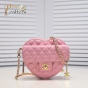 Chanel Peach Pericardium Bag Shoulder Bag Handbag