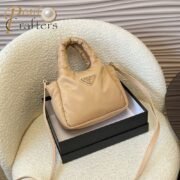 ⁦Prada Soft Lined Re Nylon Mini Handbag Shoulder Bag⁩ - الصورة ⁦4⁩