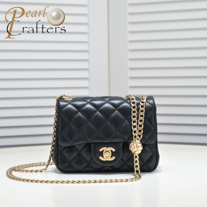 ⁦Chanel 23S Camellia Flower Adjustable Buckle Shoulder Bag Handbag⁩ - الصورة ⁦1⁩