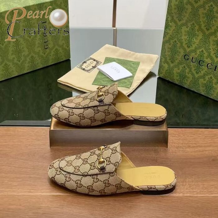 Gucci Re-Edition Princetown Round Toe Pull-On Toe Slippers Sandals Shoes - Image 4