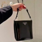 Prada Smooth Bucket Shoulder Bag - Image 2