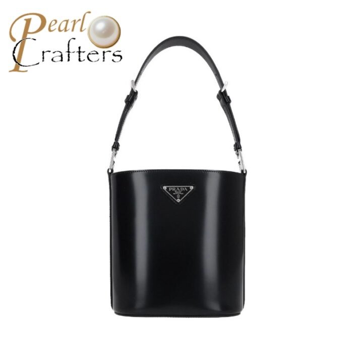 Prada Smooth Bucket Shoulder Bag - Image 1