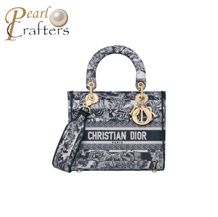 ⁦Dior Medium Lady D-Lite Bag⁩ - الصورة ⁦10⁩