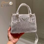 ⁦Prada Galleria Anti Crystal Mini Handbag Shoulder Bag⁩ - الصورة ⁦4⁩