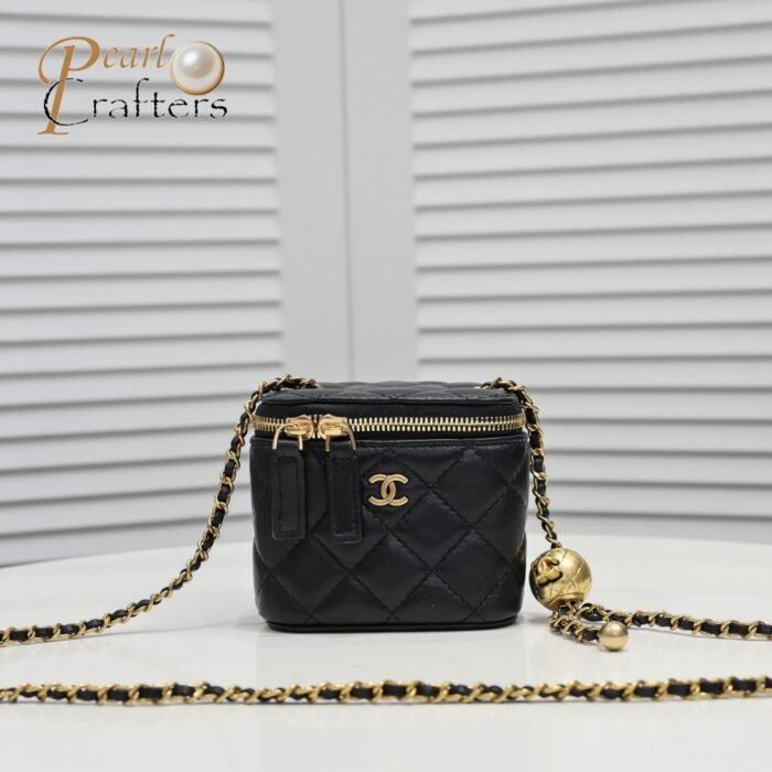 ⁦Chanel  Golden·Ball Makeup Box Bag Small Shoulder Bag Handbag⁩ - الصورة ⁦1⁩