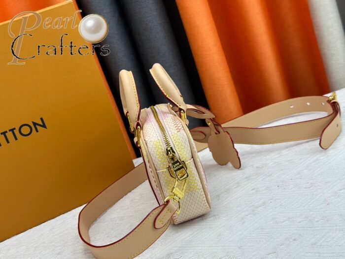 ⁦Louis Vuitton Nano Porte Documents Voyage N40643 M82770 Shoulder Bag Handbag⁩ - الصورة ⁦3⁩