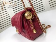 ⁦Chanel Cross Body Metal Ball Chain Shoulder Bag Handbag⁩ - الصورة ⁦6⁩