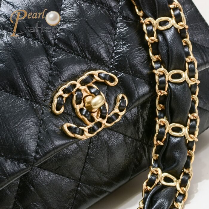Chanel 23K Wide Shoulder Straps Shoulder Bag Handbag - Image 6