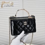 ⁦Chanel 23K Petal Metal Handle Shoulder Bag Handbag⁩ - الصورة ⁦5⁩