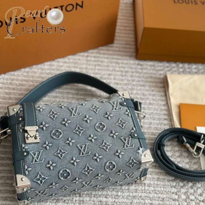 ⁦Louis Vuitton LV Soft Case Shoulder Bag Crossbody Tote Bag⁩ - الصورة ⁦4⁩
