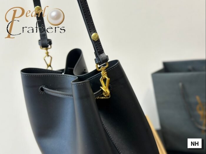 YSL Saint Laurent Bucket Shoulder Bag Crossbody Bag - Image 9