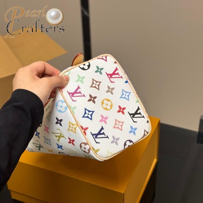 Louis Vuitton LV Takashi Murakami ALL IN BB Alphabet Logo Tote Shoulder Bag - Image 10