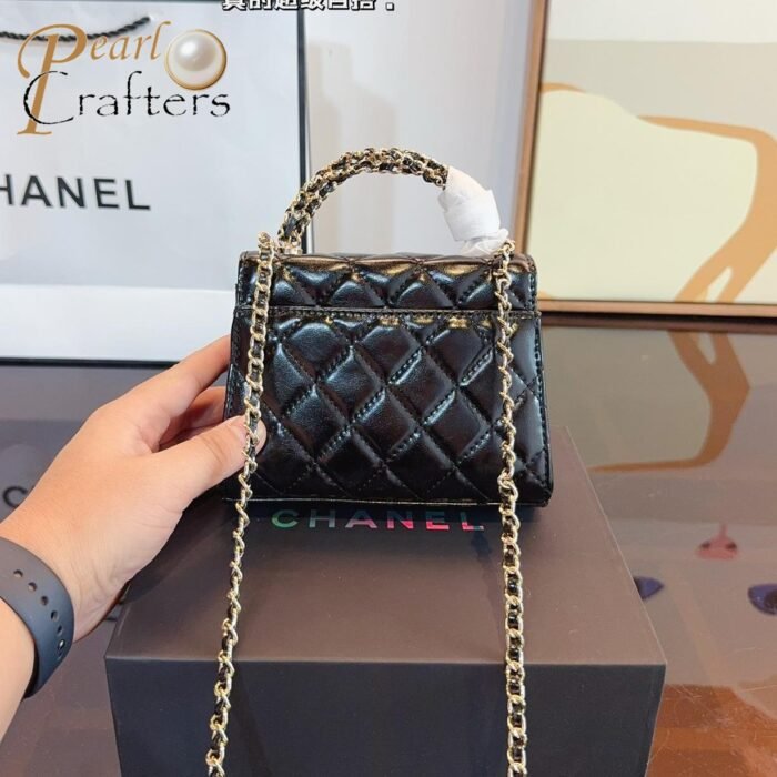 Chanel WOC handle Kelly small waist bag 15cm - Image 6