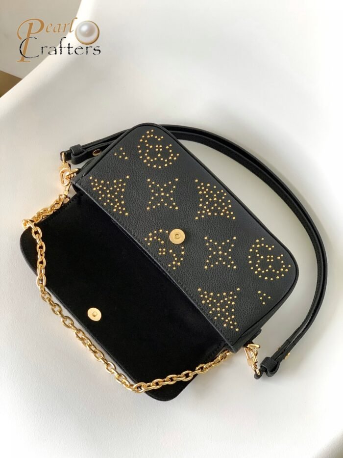 Louis Vuitton 10A Handbag Shoulder Bag Top Mirror Quality Version Wallet on Chain Ivy M82653 - Image 7