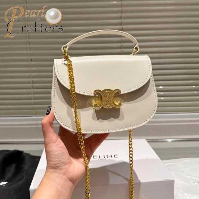 ⁦CELINE Triomphe Besace Handbag⁩ - الصورة ⁦3⁩
