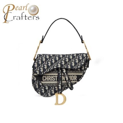 Dior SADDLE Bag Oblique Embroidered