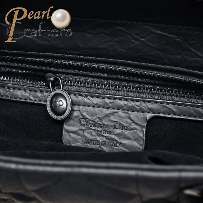 Dior Lady D-sire My Abcdior Horizontal Tote Bag Middle Shoulder Bag Handbag - Image 9
