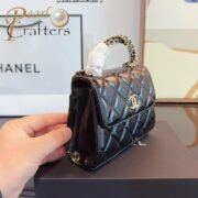 Chanel WOC handle Kelly small waist bag 15cm - Image 7