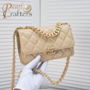 Chanel Soft Sheepskin Chain  Shoulder Bag Handbag - Image 5