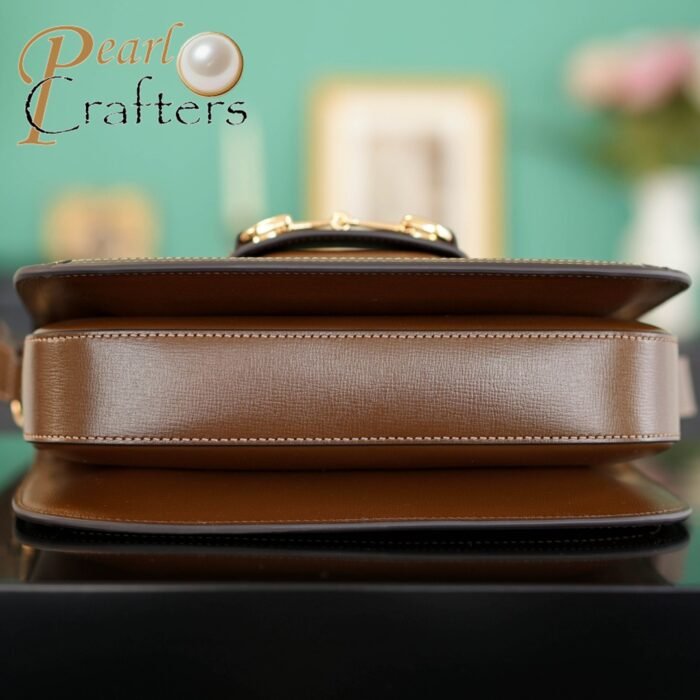GUCCI 1955 Horsebit Shoulder Bag 10A Mirror Quality Version 602204 - Image 4
