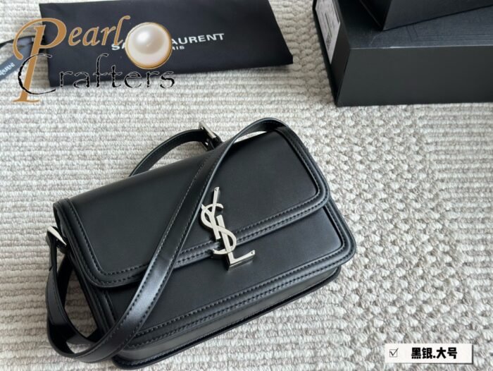 YSL Saint Laurent Solferino Shoulder Bag Handbag - Image 5