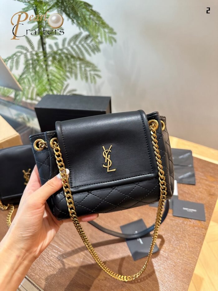 YSL Saint Laurent Mini Nolita Tote Bag Shoulder Bag Handbag - Image 3