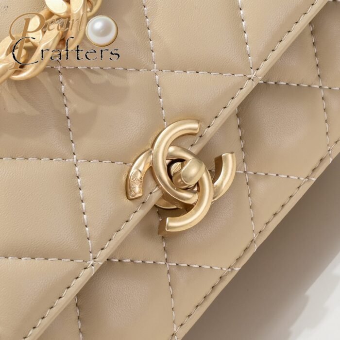 Chanel Soft Sheepskin Chain  Shoulder Bag Handbag - Image 6