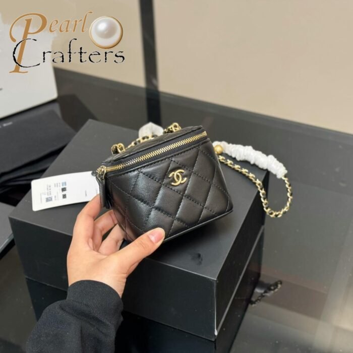 Chanel Small Golden Globe with Mirror Box Bag Crossbody Bag - Image 6