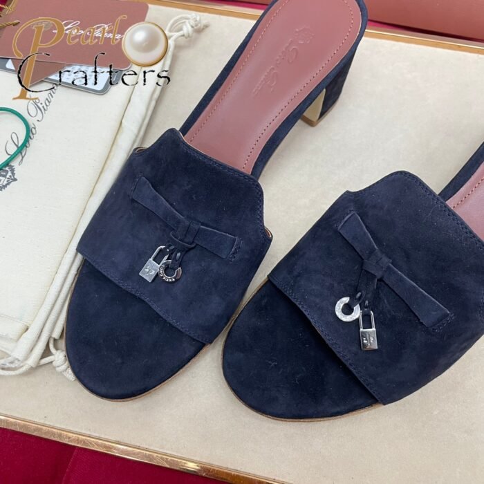 ⁦Loro Piana Slipper Sandals Shoes⁩ - الصورة ⁦7⁩