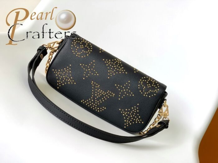 Louis Vuitton 10A Handbag Shoulder Bag Top Mirror Quality Version Wallet on Chain Ivy M82653 - Image 3
