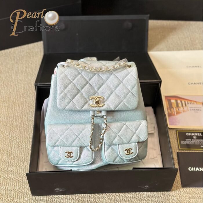 ⁦Chanel  Duma Backpack Caviar calfskin bags⁩ - الصورة ⁦9⁩