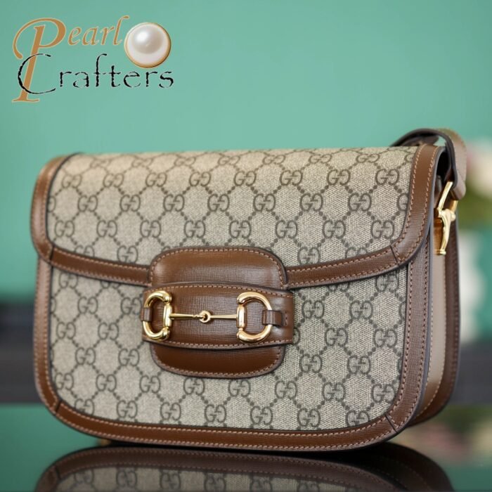 GUCCI 1955 Horsebit Shoulder Bag 10A Mirror Quality Version 602204 - Image 3