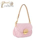⁦Louis Vuitton LV Monogram Denim Sunset M13347 Shoulder Bag Handbag⁩ - الصورة ⁦2⁩
