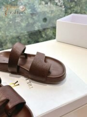 ⁦The Row Round toeFlat Loafers Sandals Slipper Shoes⁩ - الصورة ⁦8⁩