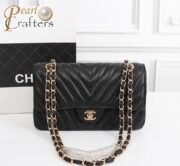 ⁦Chanel Clacssic Flap CF Chain Shoulder Strap Bag⁩ - الصورة ⁦2⁩