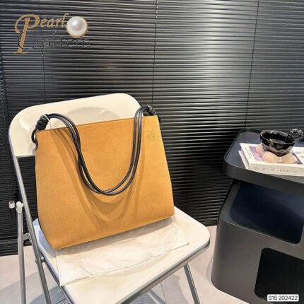 LOEWE Suede Tote Bag