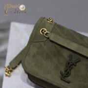 Saint Laurent YSL Tan Suede Medium Niki Shoulder Bag 10A quality 533037 - Image 15