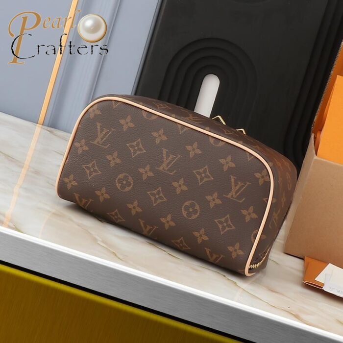 Louis Vuitton LV Toiletry Bag 2 Compartments Sd Tote Cosmetic Bag  M11750  M11508 - Image 6