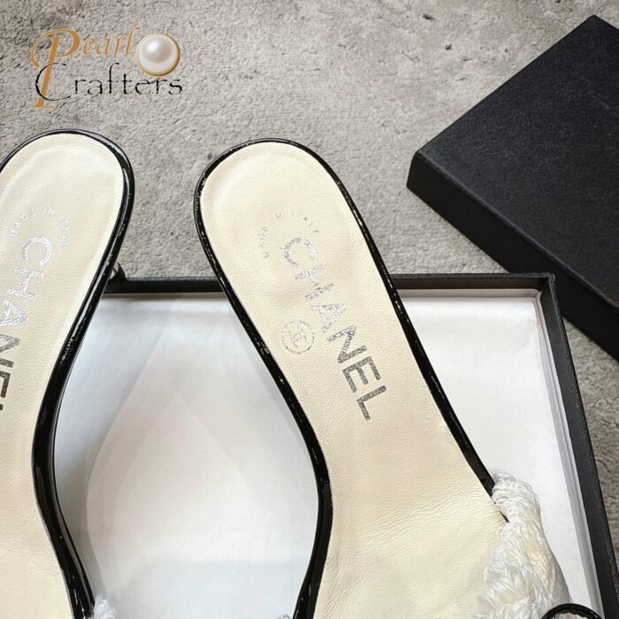 25s Chanel bow high-heeled sandals - Image 4
