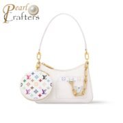 Louis Vuitton LV Takashi Murakami MARELLINI Underarm Bag Tote Crossbody Shoulder Bag M13100 M13099